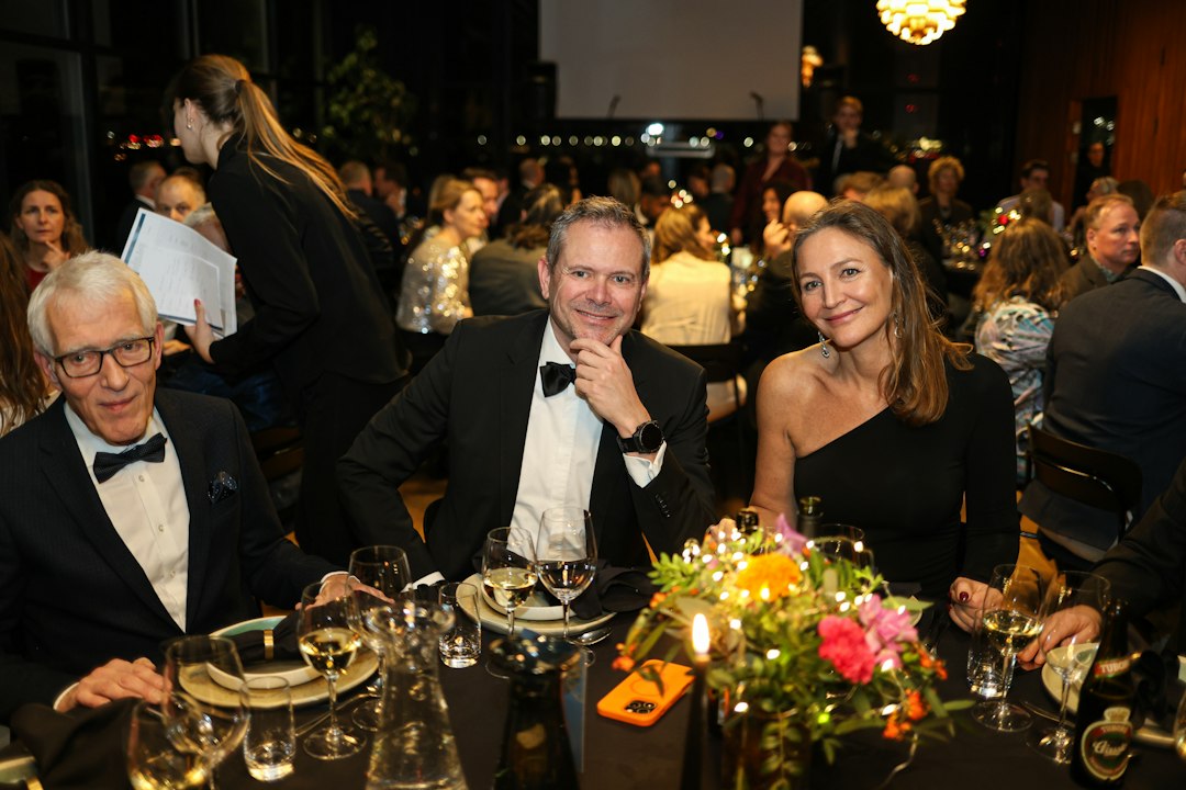 Guests attending an elegant private event